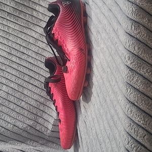 Hot pink cleats